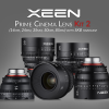 XEEN Prime Cinema Lens Kit 2 | 14mm, 24mm, 35mm, 50mm, 85mm with SKB hardcase