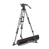 Manfrotto Nitrotech 608 video head, alu twin leg tripod