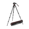 Manfrotto 504X Fluid Video Head with 536 Carbon Fiber Tripod