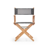 Low Director Chair Natural Plastic