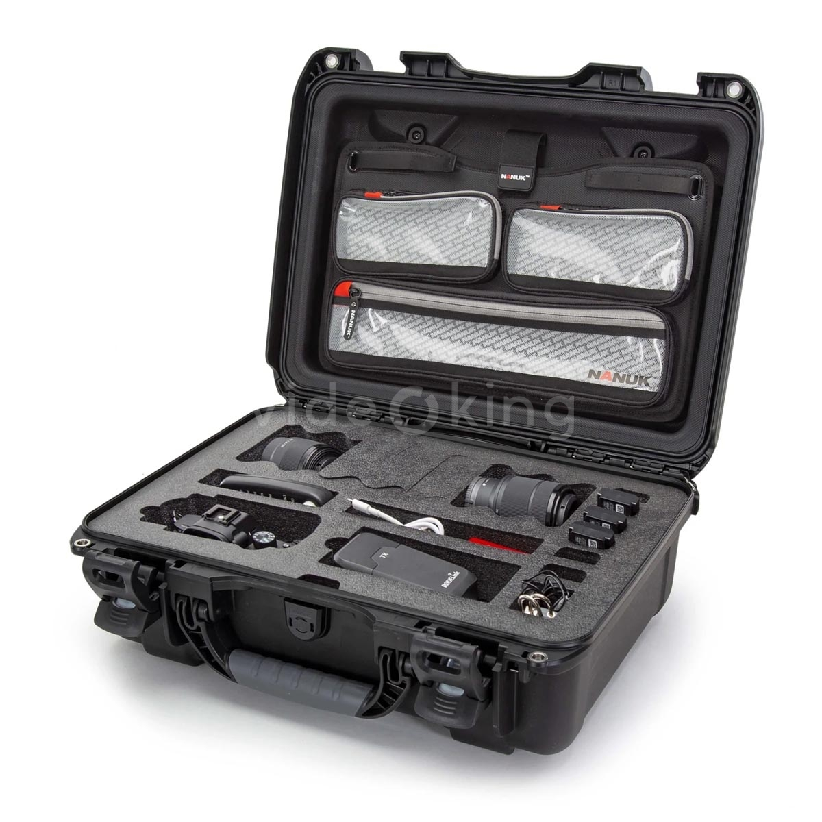 NANUK 925 DSLR Camera Case with Lid Organizer