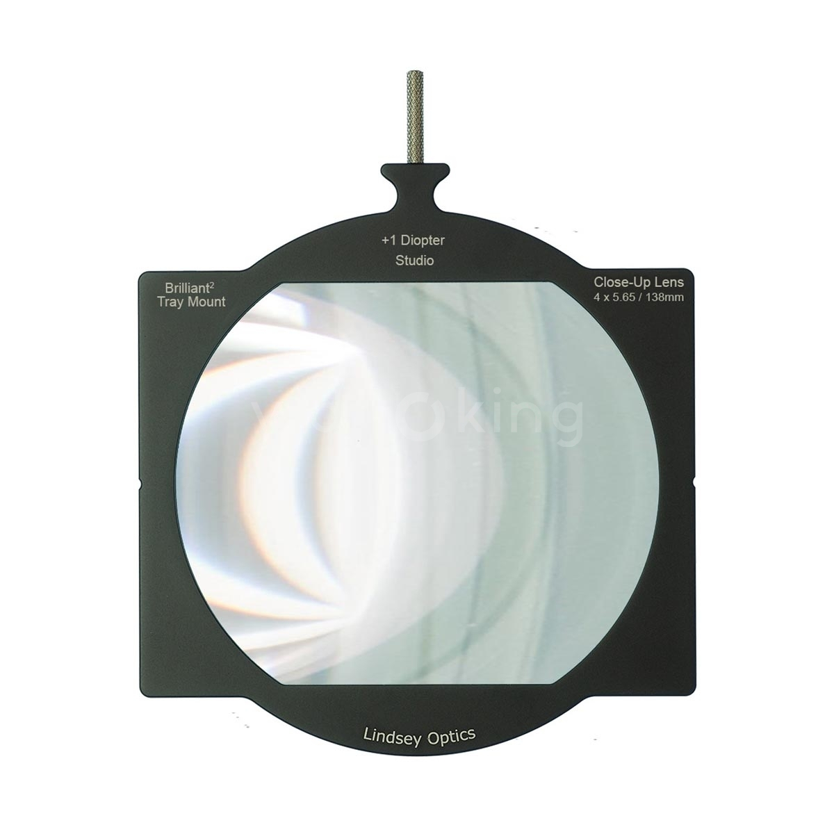 Lindsey 4×5.65″ +1 Diopter Brilliant Tray Mount Studio Close-Up Lens