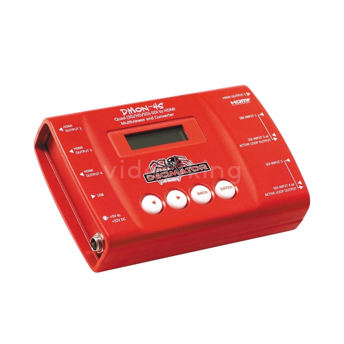 Decimator DMON-4S Quad 3G/HD/SD-SDI to HDMI Multiviewer & Converter