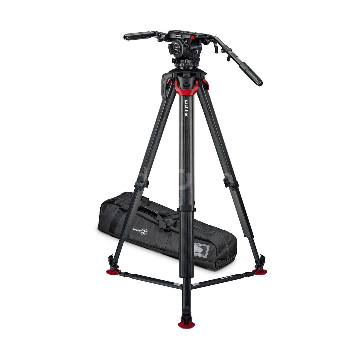 Sachtler flowtech 100 Carbon Fiber Tripod System with Cine 20 Fluid Head