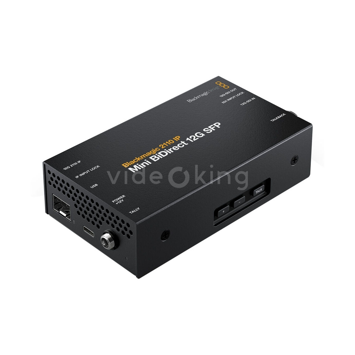 Blackmagic 2110 IP Mini BiDirect 12G SFP Converter