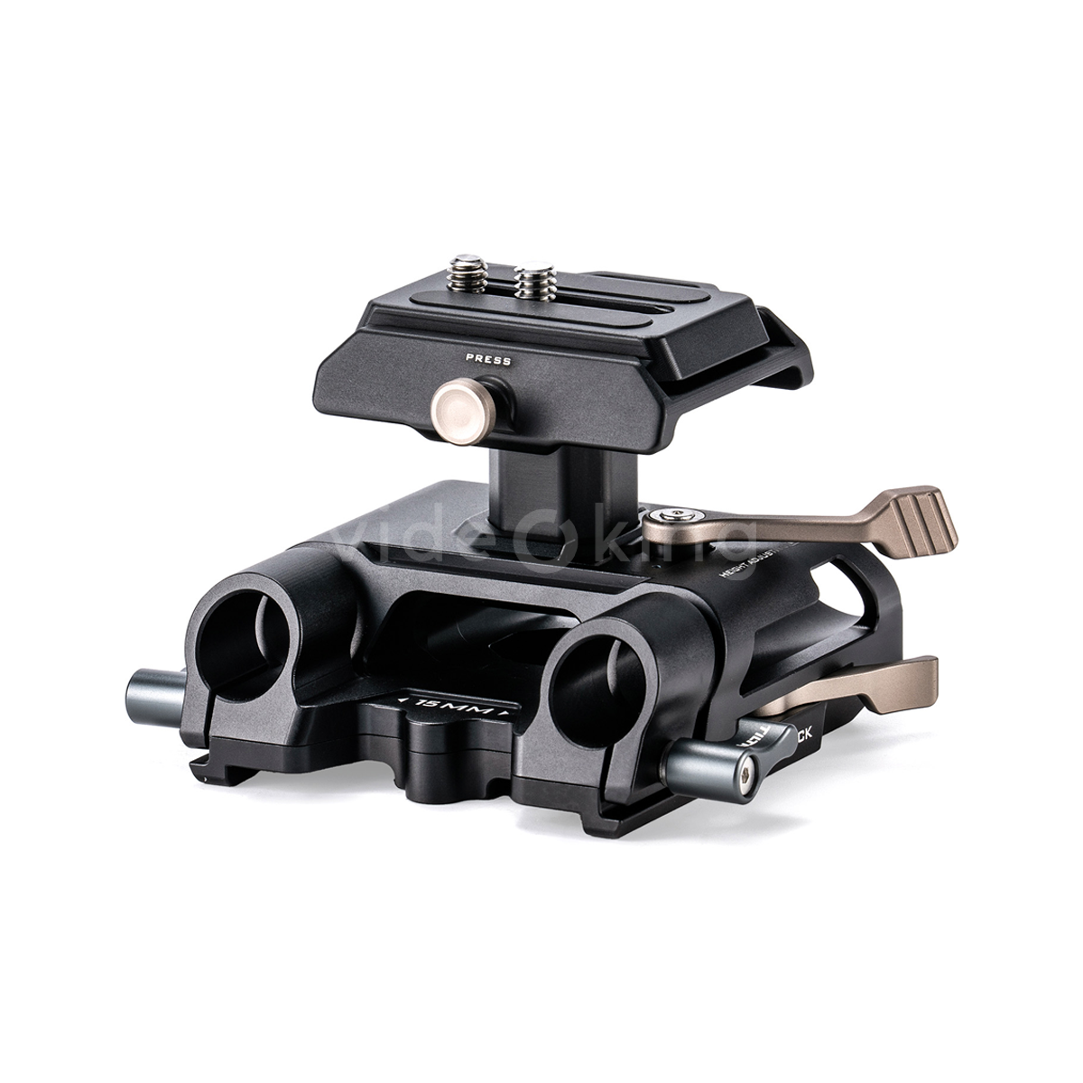 Tilta Arca Height Adjustable 15mm LWS Baseplate – Black