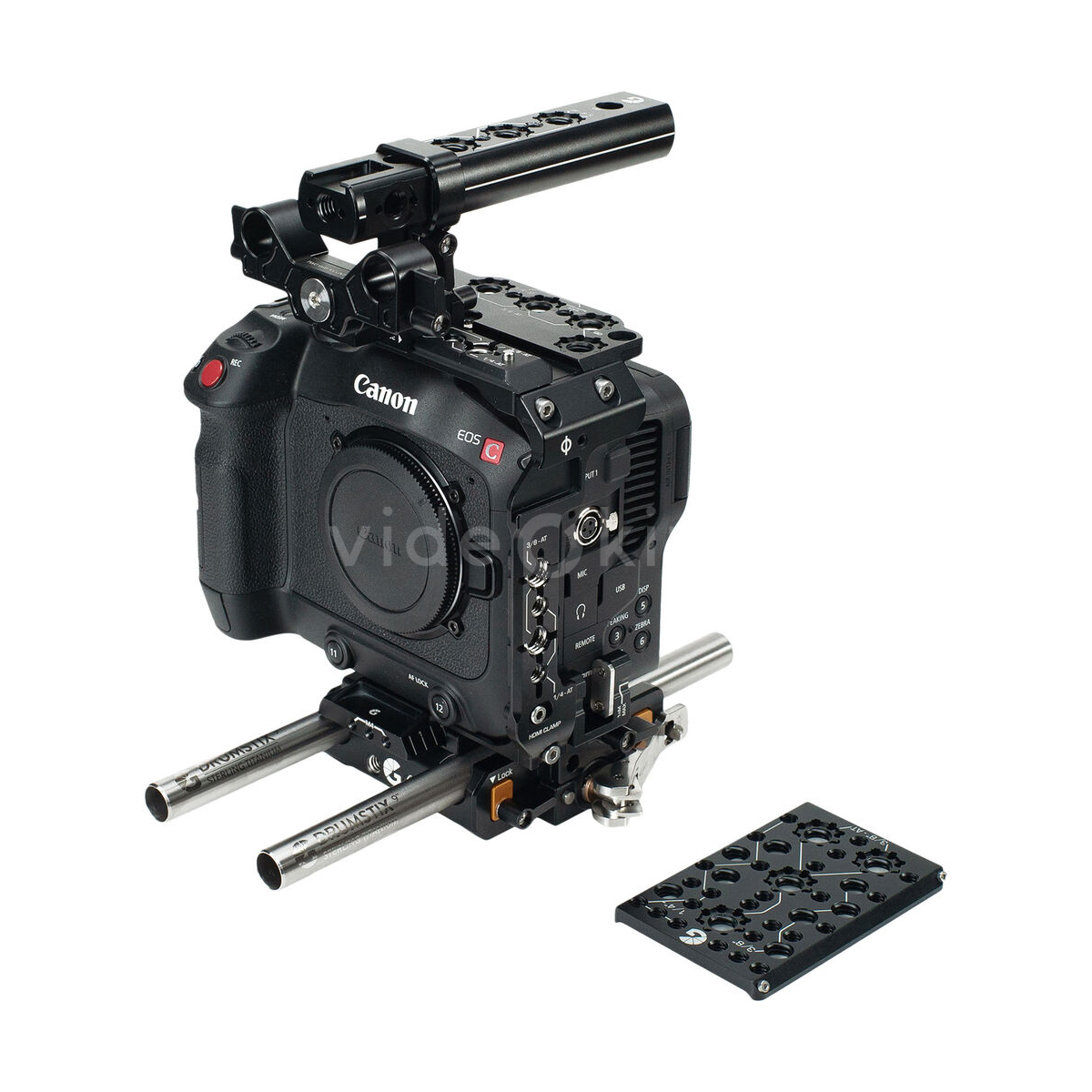 Bright Tangerine for Canon C70 (DJI RS 4, RS 3) – Expert Kit