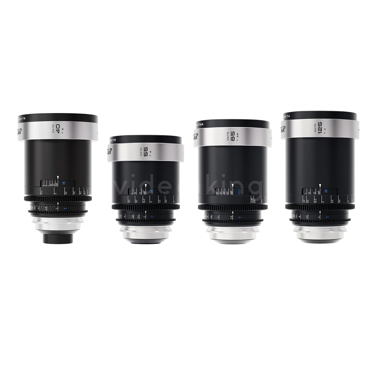 BLAZAR LENS CATO 40/55/85/125mm Full-Frame Anamorphic 4-Lens Set