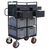 Euro-Crate Trolley with Lockable Drawers_1
