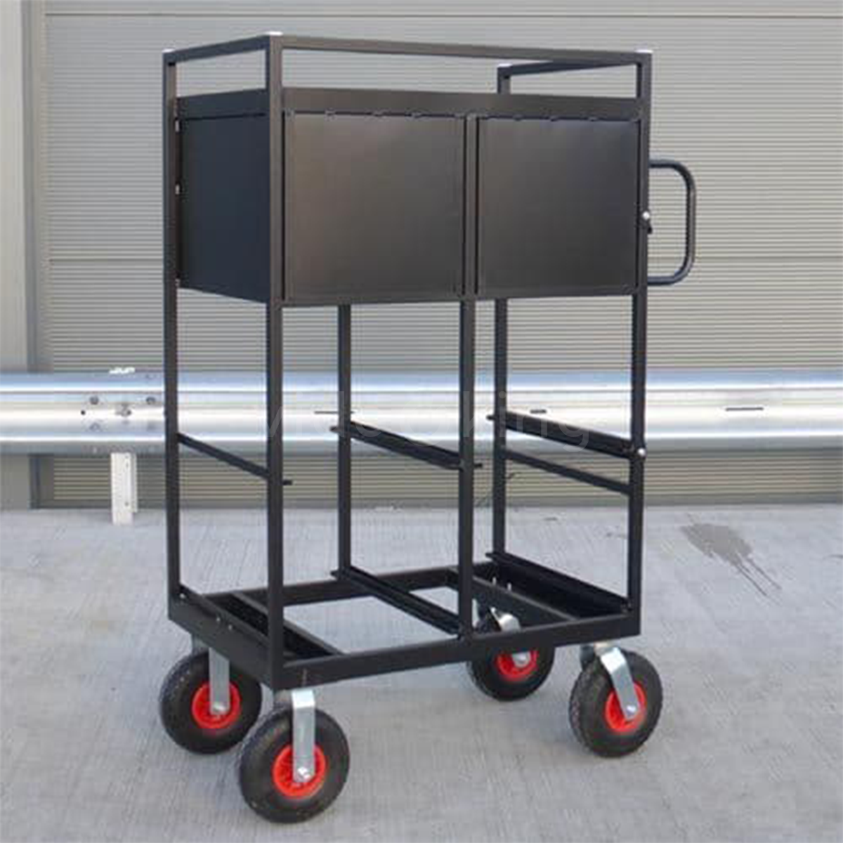 Euro-Crate Trolley with Lockable Drawers_5
