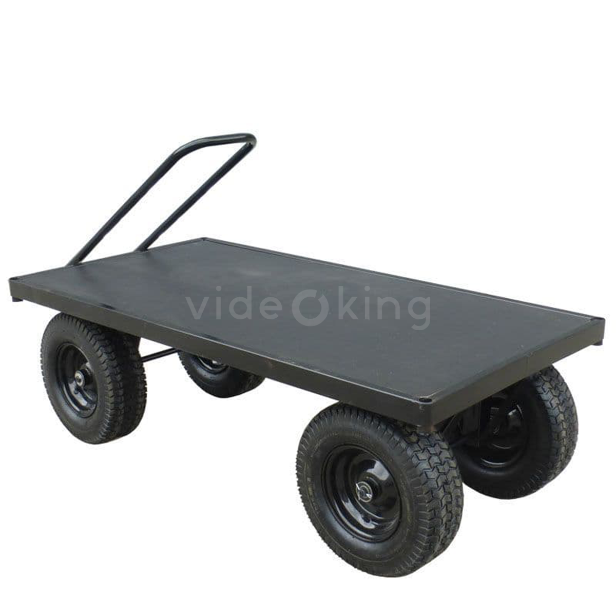 Lomart Film Carts Flatbed Trailer with Phenolic Deck