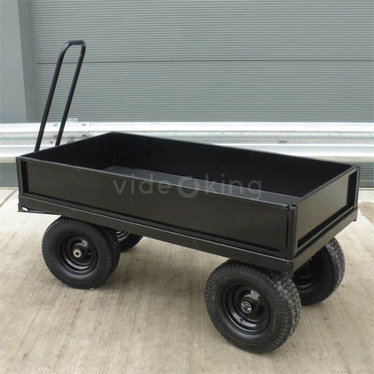 Hand Trailer with Phenolic Deck and Removable Sides_2