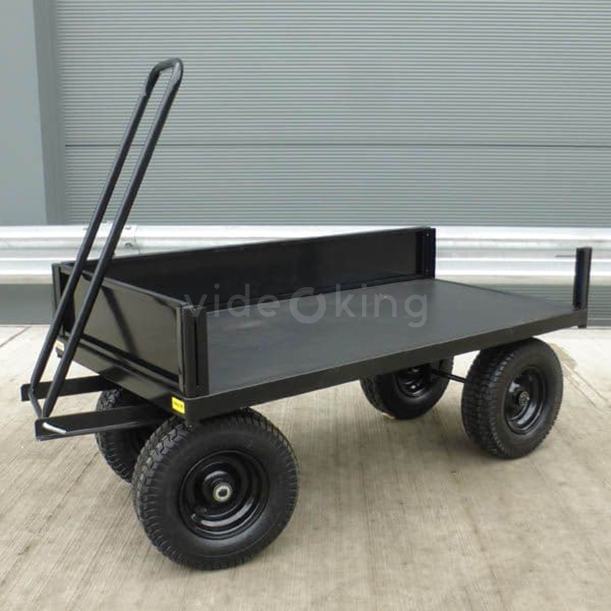 Hand Trailer with Phenolic Deck and Removable Sides_4