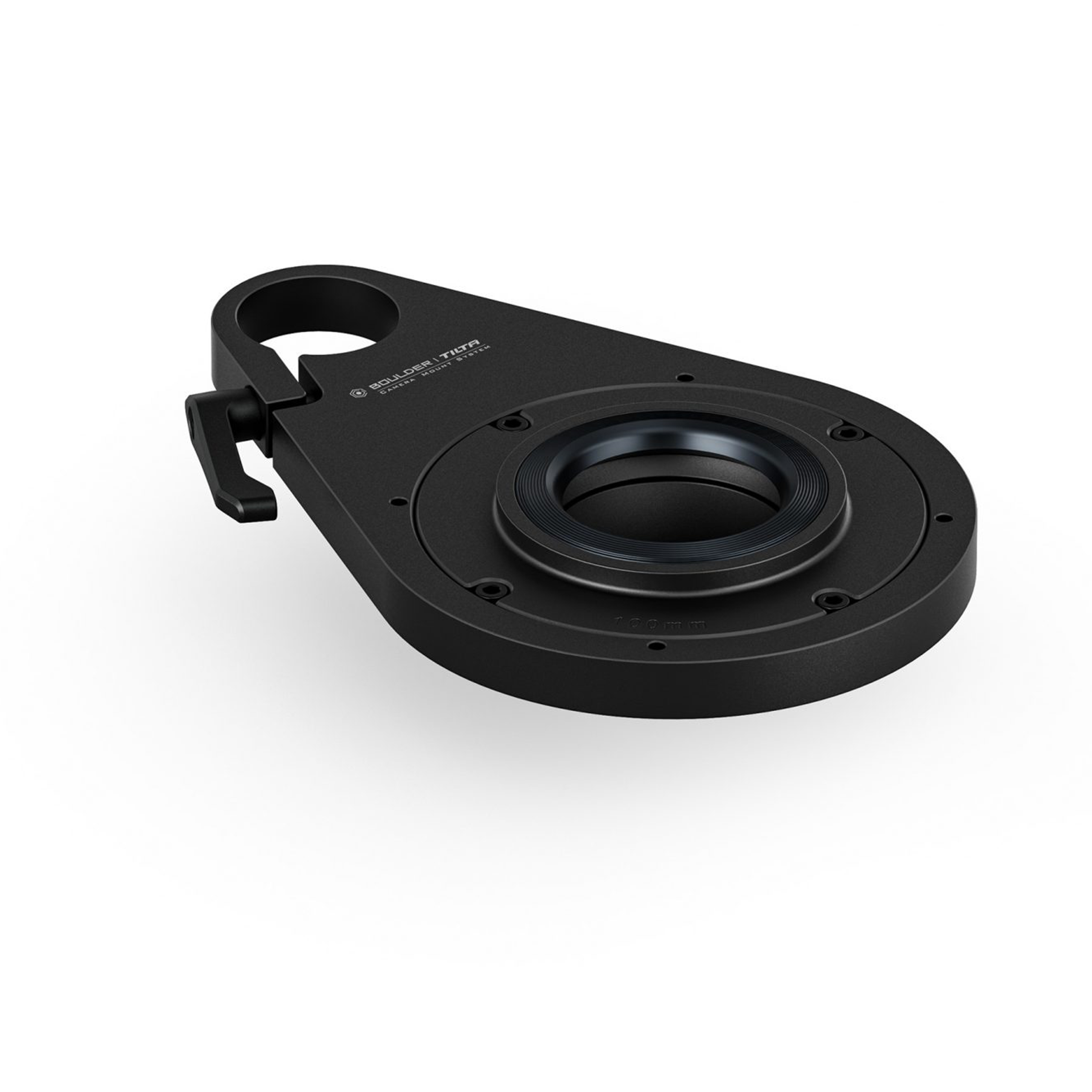 75:100mm Fluid Head Ball Mount for Boulder Camera Cart – Black_2