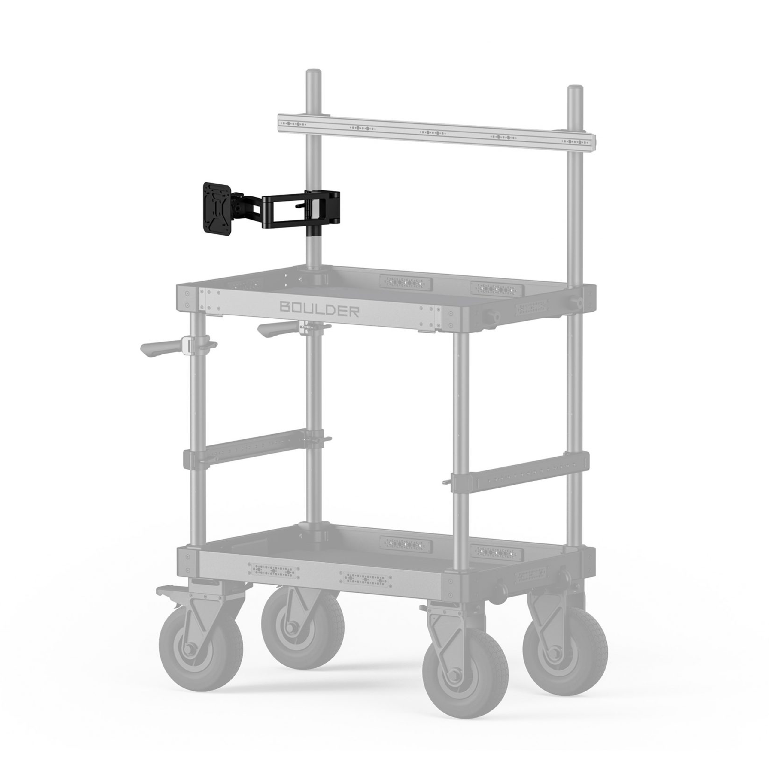 Monitor Mounting Bracket for Boulder Camera Cart – Black_1