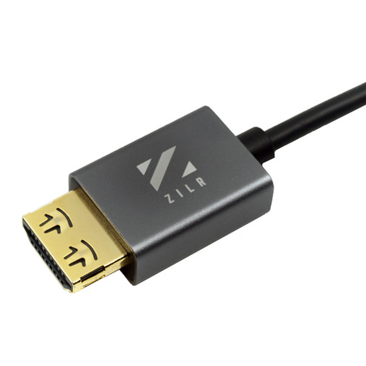 ZILR 4Kp60 50cm Hyper Thin High Speed HDMI Secure Cable with Ethernet