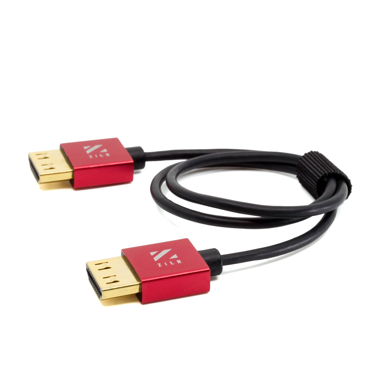ZILR 8Kp60 1m / 3.3 ft (Full to Full) Hyper Thin Ultra High Speed HDMI Secure Cable with Ethernet