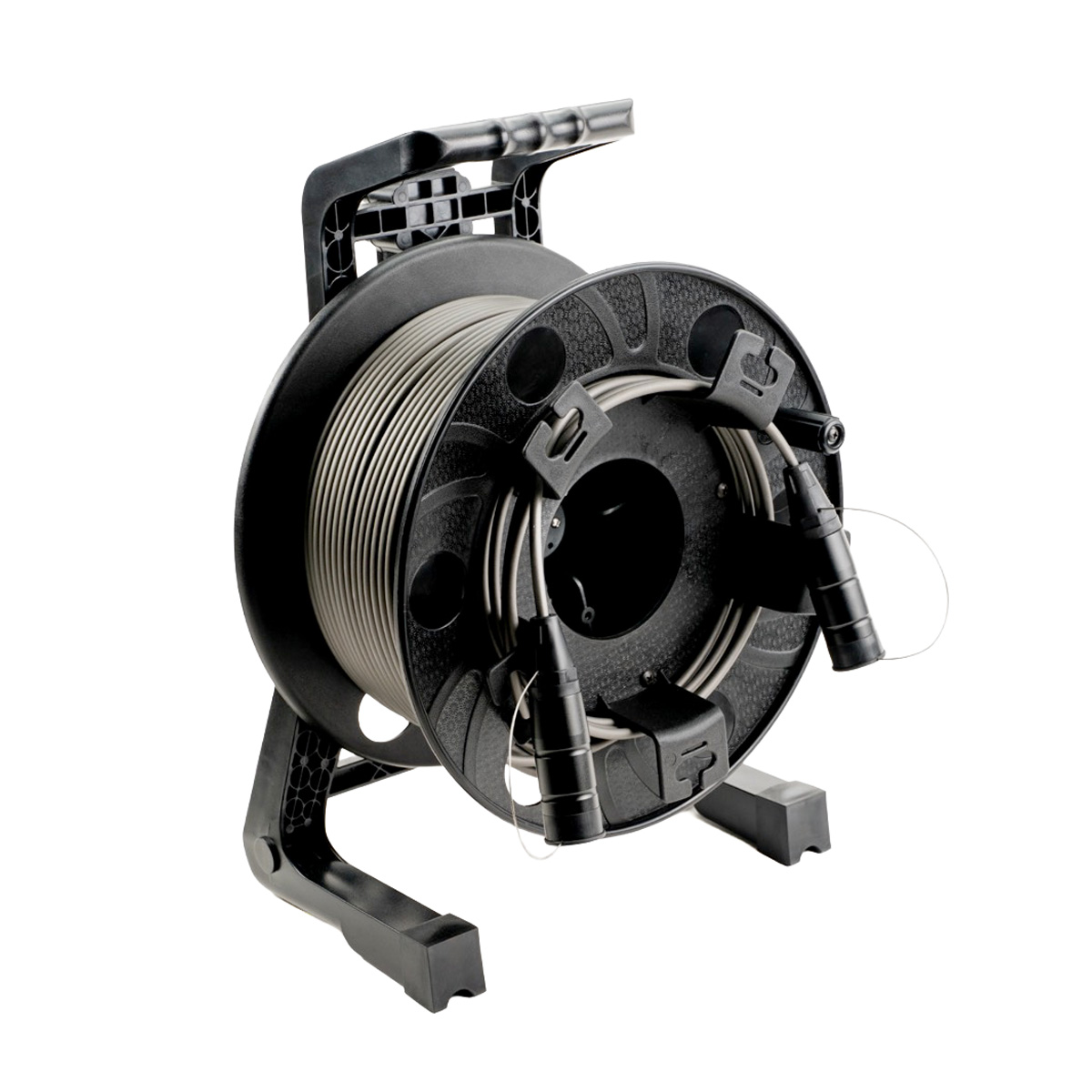 ZILR Cable Reel SDI 12G BNC Cable (50m) with Connect Caps