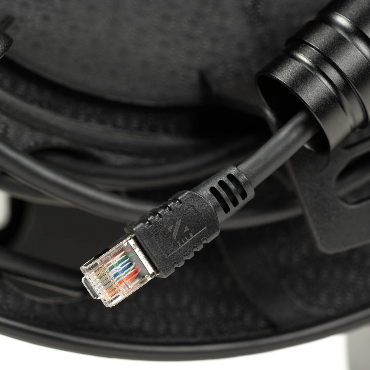 ZILR RJ45 CAT6 50m Ethernet Cable with Connect Caps on Production Reel_2