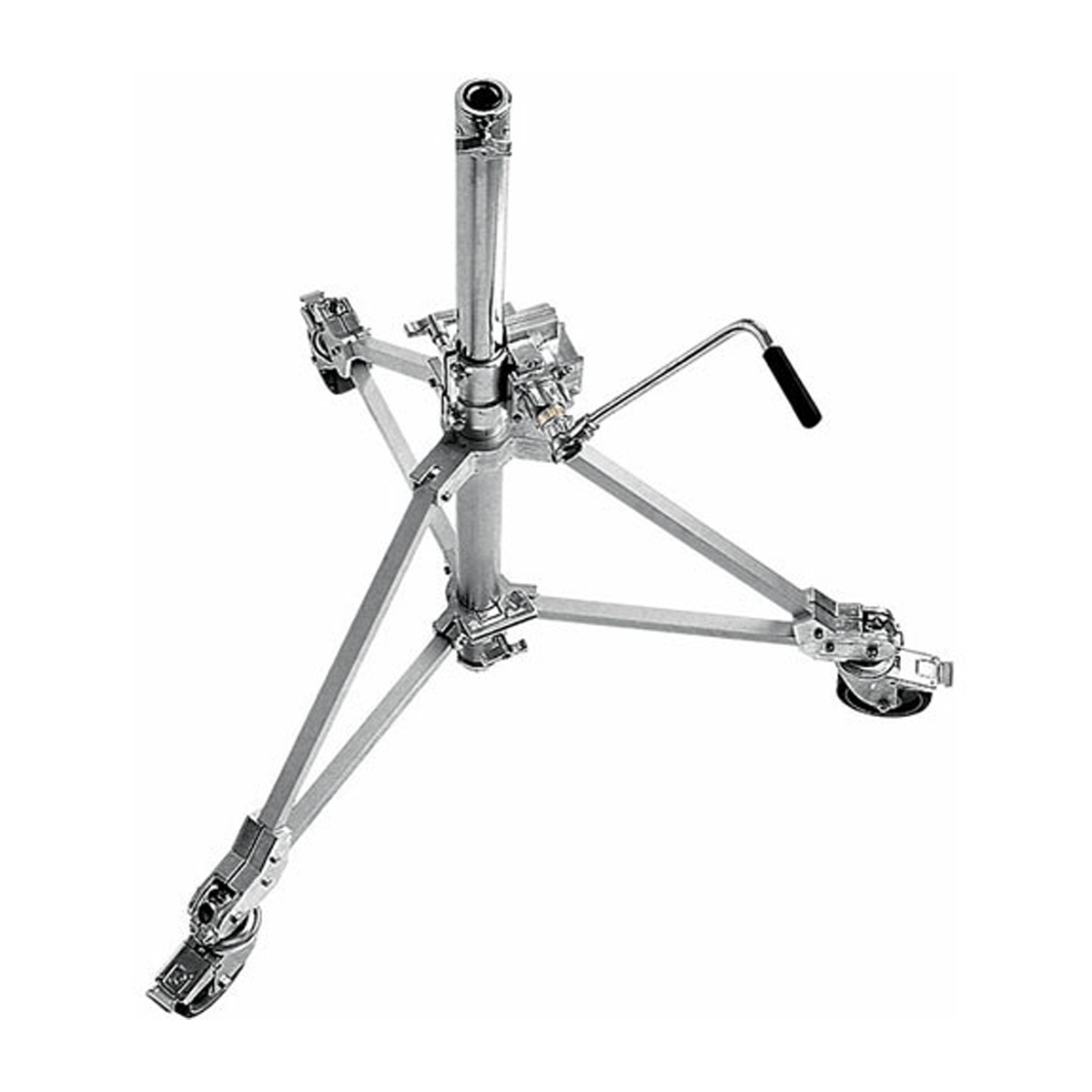 Avenger Strato Safe 18 Stand with Braked Wheels (Chrome-plated, 5.7′)