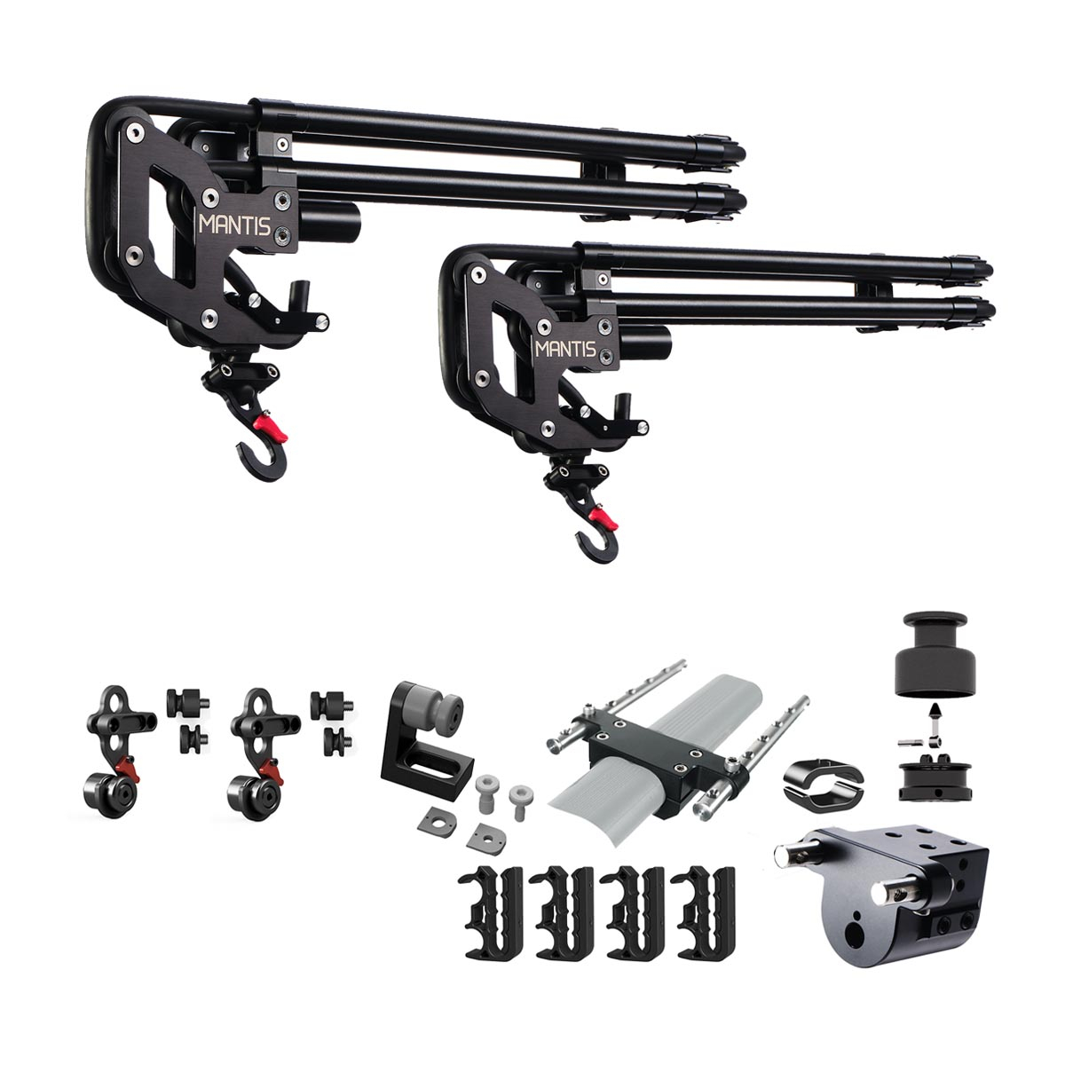 BLKBRD Mantis Quad Tube Deluxe Kit (2.3–31.8 kg, increased boom range)