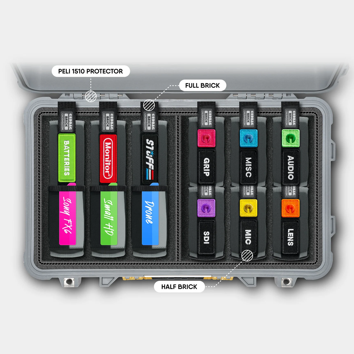 CRDBAG BRICK Organizer Kit - 3er Pack_3