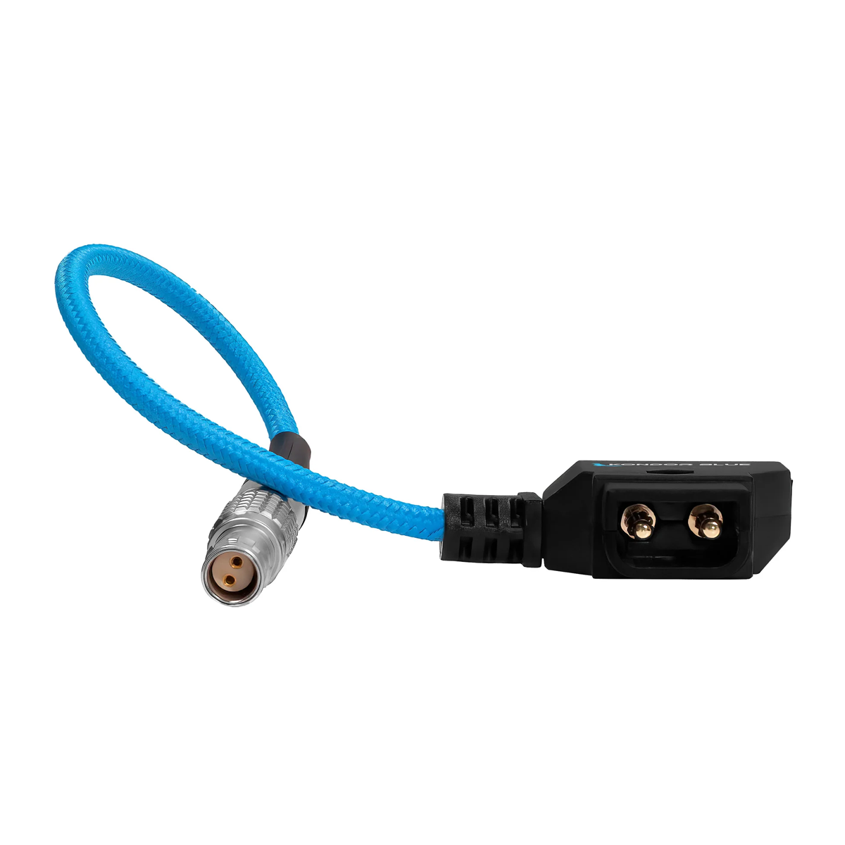 Kondor Blue 6″ D-Tap to 2-Pin LEMO Female Connector – Adapter Cable for Teradek
