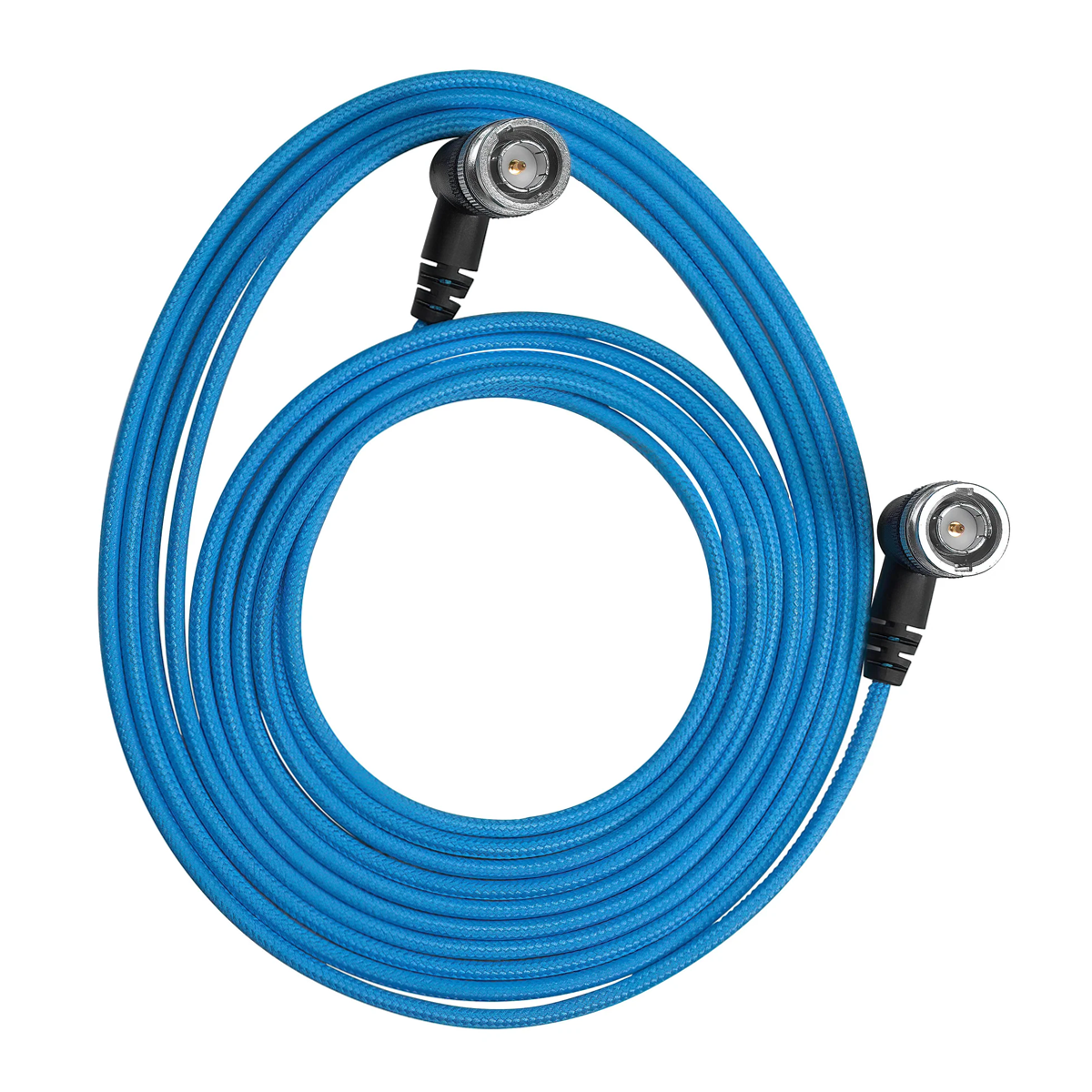 Kondor Blue Ultra Thin 6G SDI Video Cable Right Angle BNC