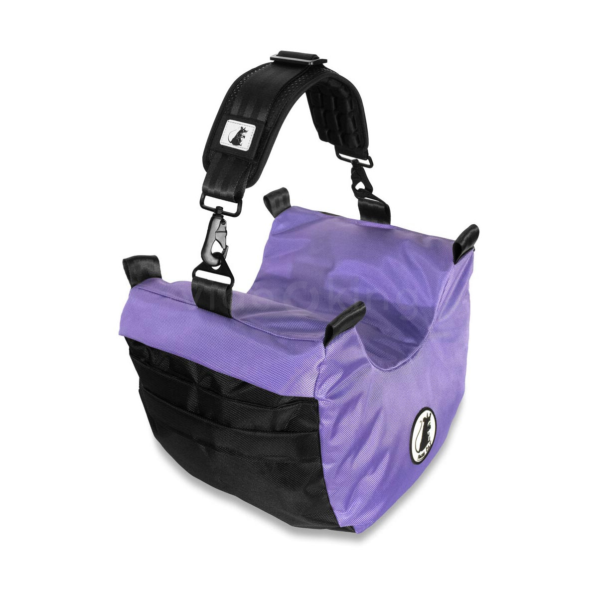 Medium Saddle Bag V4 Light Lilac-3