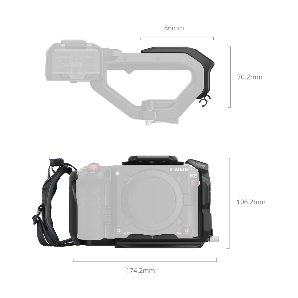 SmallRig Cage Kit for Canon EOS C50 5657-1