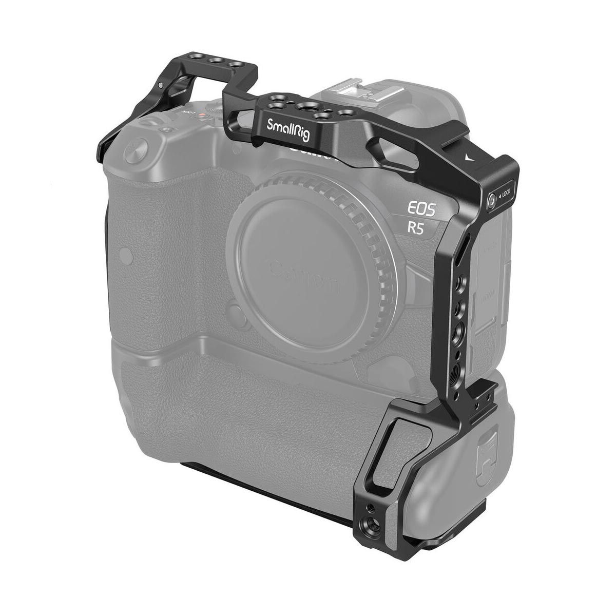 SmallRig Cage for Canon EOS R5C / R5 / R6 / R6 Mark II / R6 Mark III with BG-R10 Battery Grip
