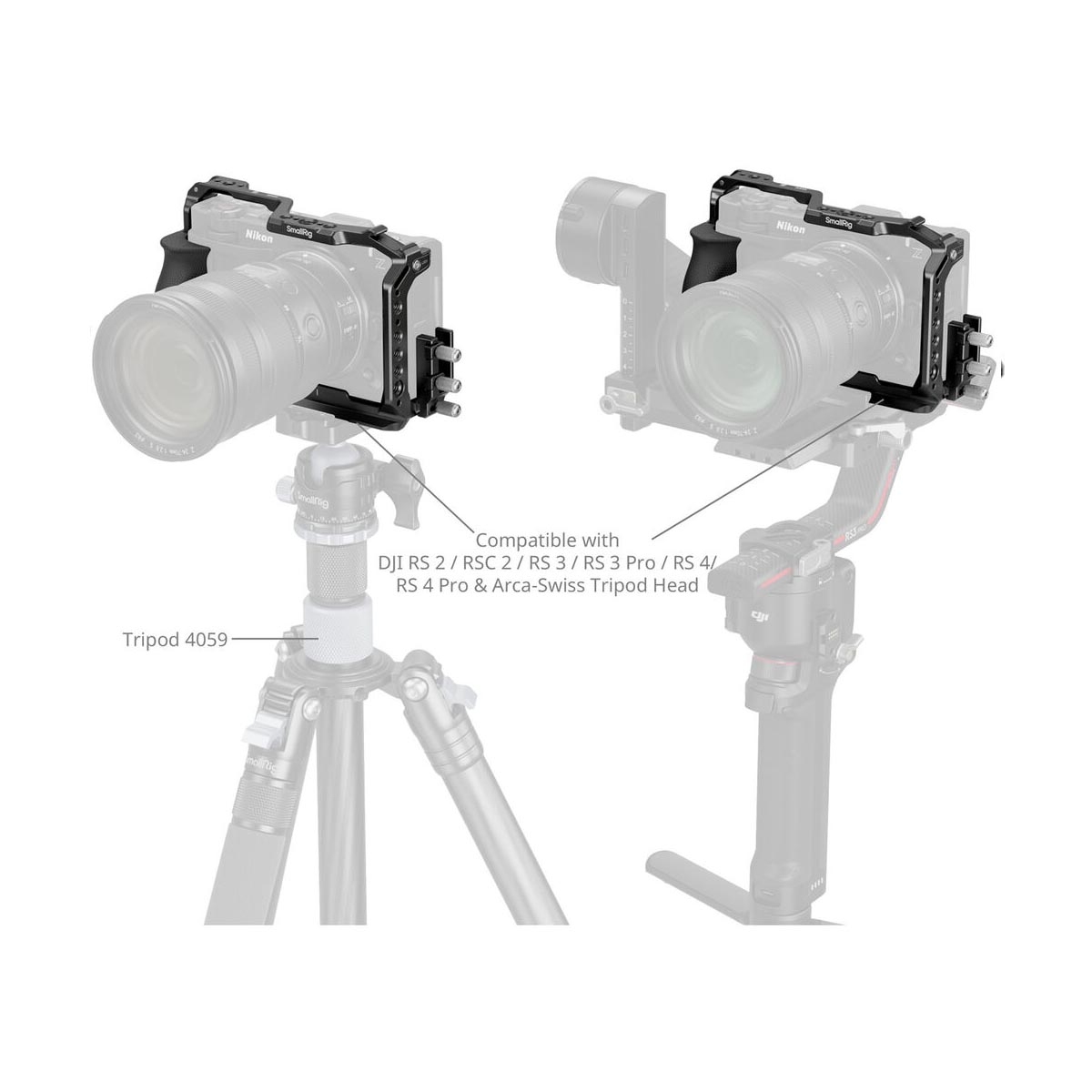 SmallRig Cage for Nikon ZR 5467-3