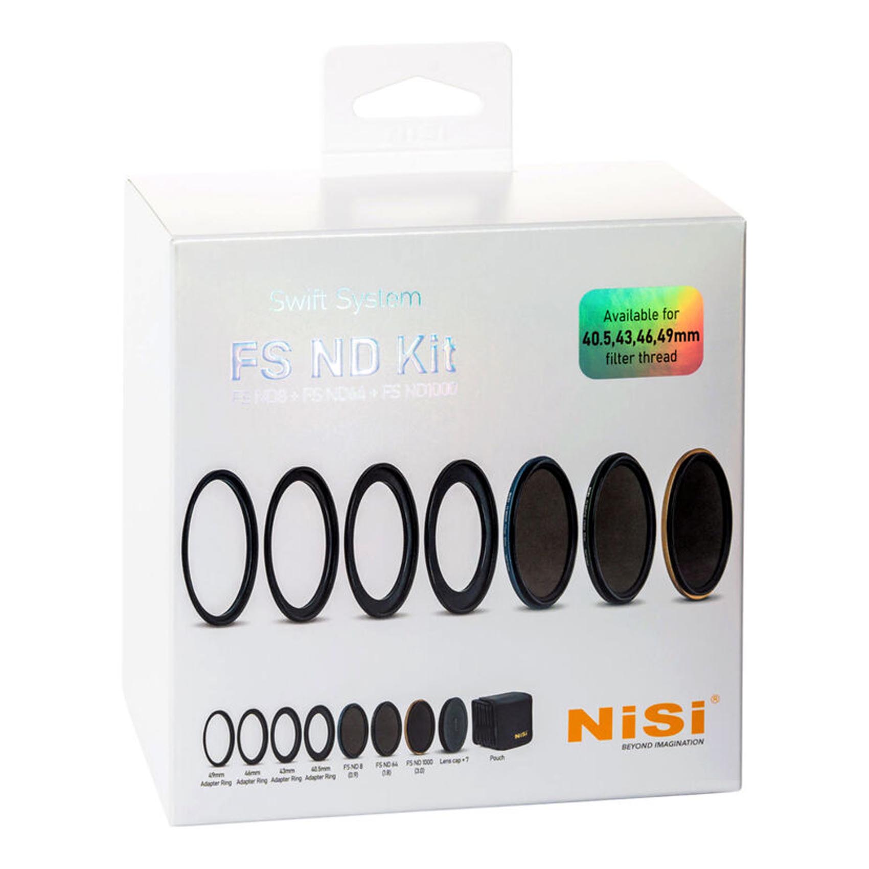 NiSi Filter Swift System FS ND Kit (8+64+1000)
